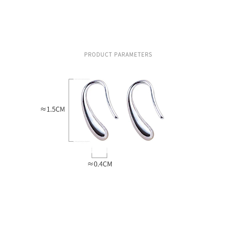 Classic Water Drop Earrings for Women Stylish Everyday and Party Jewelry