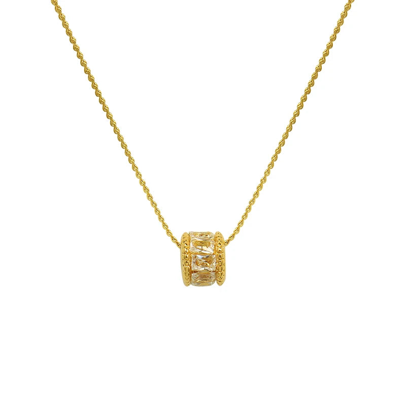 Luxury Crystal Necklace & Earrings Set