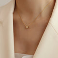 Luxury Crystal Necklace & Earrings Set