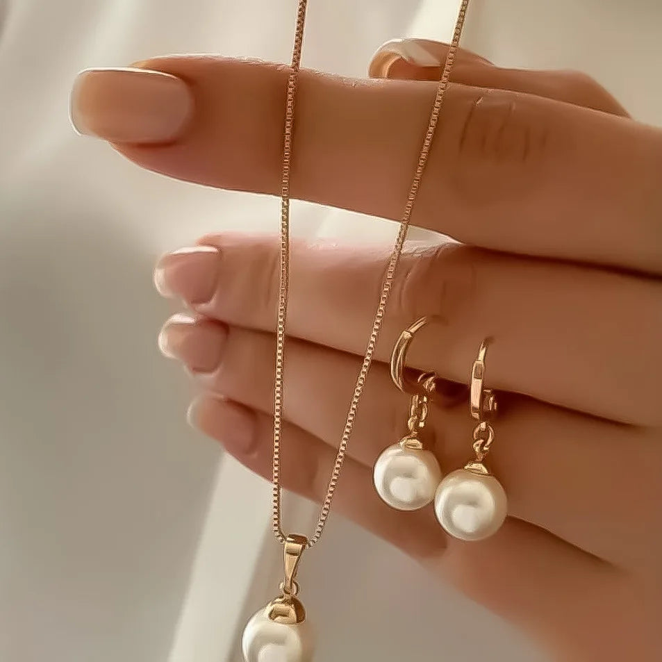 pearl velvet set